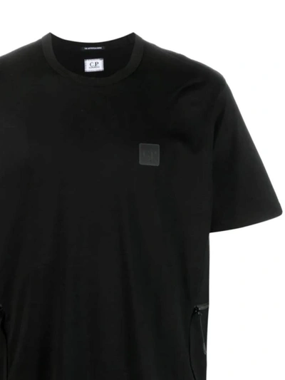 Shop C.p. Company T-shirts And Polos In Black