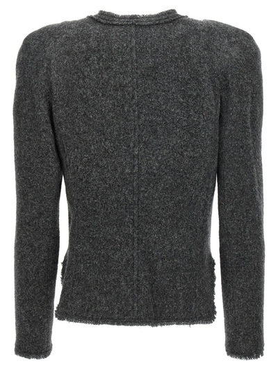 Shop Isabel Marant Étoile 'nelly' Jacket In Gray