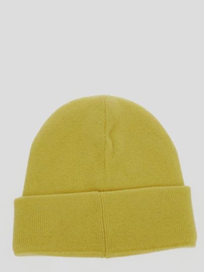 Shop Oamc Hats In Yellow