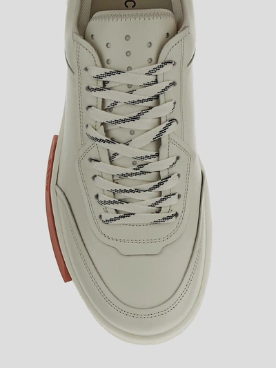 Shop Oamc Sneakers In Offwhite