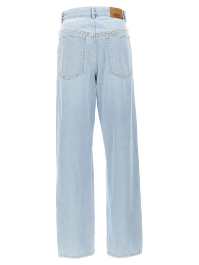 Shop Isabel Marant 'vetan' Jeans In Light Blue