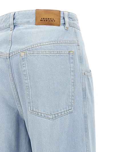 Shop Isabel Marant 'vetan' Jeans In Light Blue