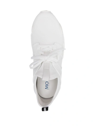 Shop Moncler Lunarove Low Top Sneakers Shoes In White