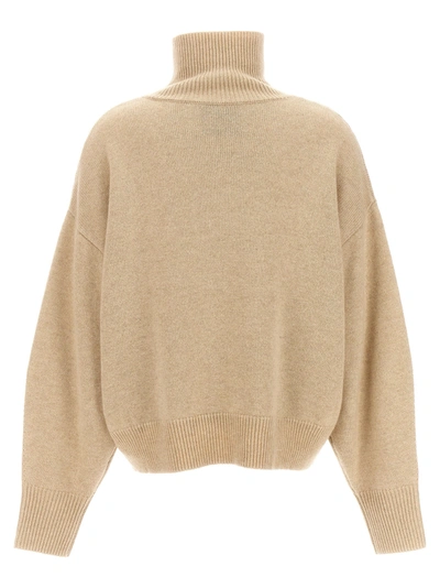 Isabel Marant Beige Aspen Turtleneck