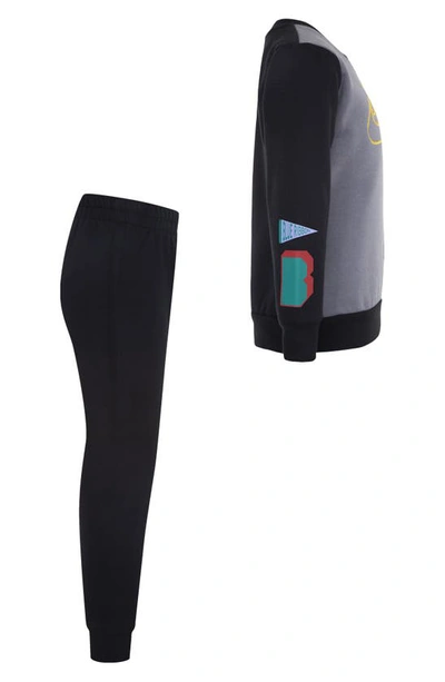 Nike Kids' Amplify Pullover & Jogger Set In Black
