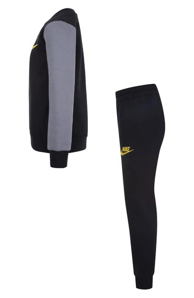 Nike Kids' Amplify Pullover & Jogger Set In Black