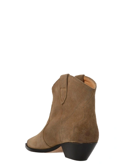 Shop Isabel Marant Dewina Boots, Ankle Boots In Brown