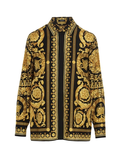 Shop Versace 'barocco Heritage' Shirt In Multicolor