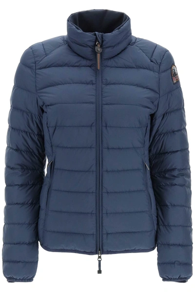 Shop Parajumpers 'geena' Light Down Jacket In Blue
