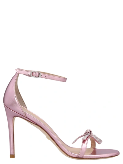 Shop Stuart Weitzman 'nude' Sandals In Pink