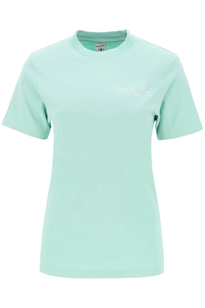 Shop Sporty And Rich Villa T Shirt In Green