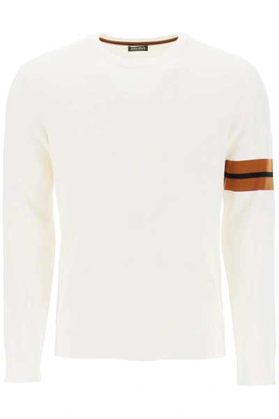 Shop Zegna High Performance Wool Sweater In White
