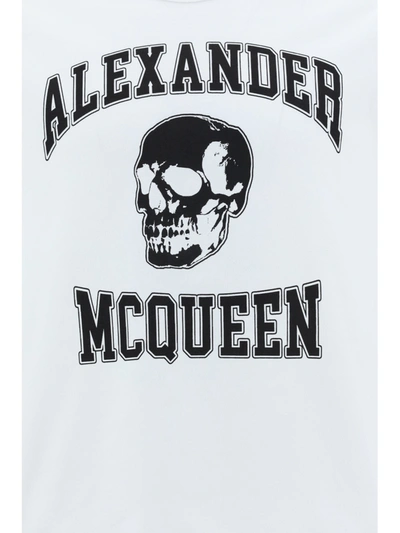 Shop Alexander Mcqueen T-shirt In White/black