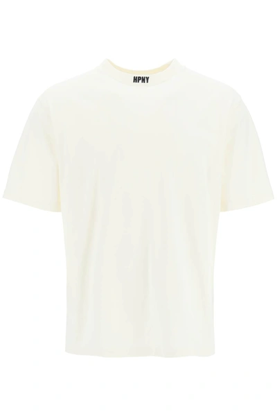 Shop Heron Preston Hpny Embroidered T Shirt In White