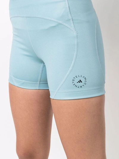 Shop Adidas By Stella Mccartney Pants In Arctic Blue
