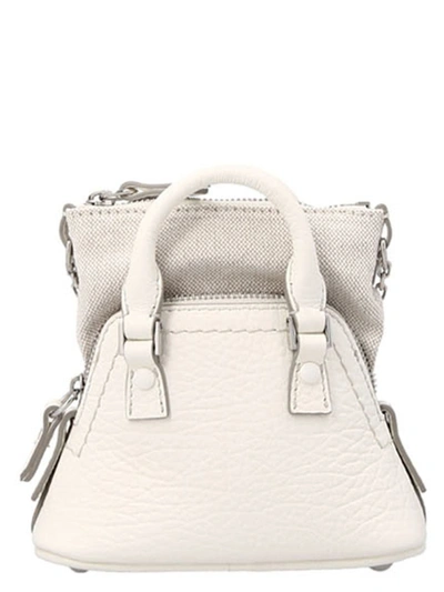 Shop Maison Margiela '5ac Classique Baby' Shoulder Bag In White
