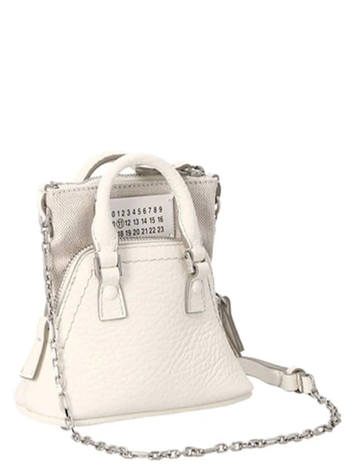 Shop Maison Margiela '5ac Classique Baby' Shoulder Bag In White