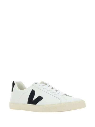 Shop Veja Sneakers In Extra White/black