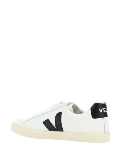 Shop Veja Sneakers In Extra White/black