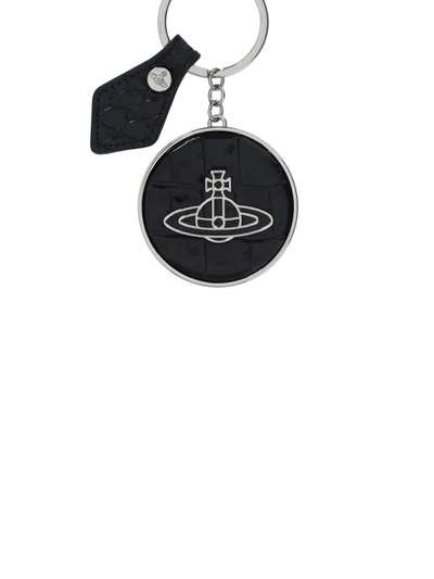 Shop Vivienne Westwood Keyrings E Chains In Black