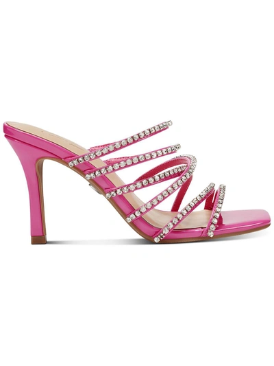 Shop Thalia Sodi Dahlia Womens Rhinestone Embellished Heels In Multi