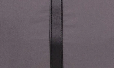 Shop Icon Trade Services Roberto Cavalli 21" Rolling Duffle Bag In Silver - Dark Grey