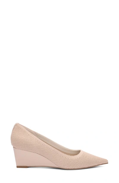 Shop Sanctuary Perky Pointed Toe Wedge Pump In Flax