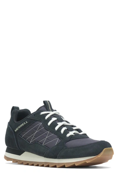 Shop Merrell Alpine Sneaker In Black