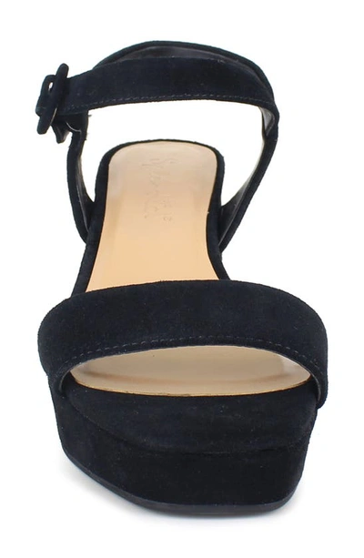 Shop Splendid Alyssa Ankle Strap Platform Sandal In Black