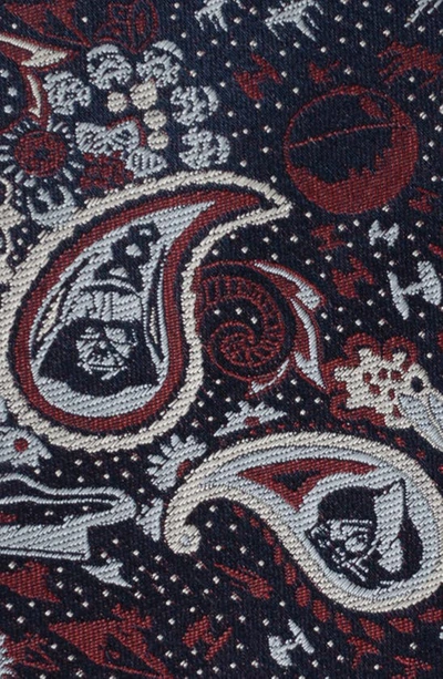 Cufflinks, Inc . Star Wars™ Darth Vader Navy Paisley Silk Tie In Navy
