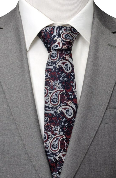 Shop Cufflinks, Inc . Star Wars™ Darth Vader Navy Paisley Silk Tie