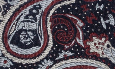 Cufflinks, Inc . Star Wars™ Darth Vader Navy Paisley Silk Tie In Navy
