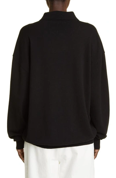 Shop The Row Daleyza Wool & Cashmere Sweater In Black