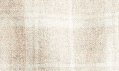 Eleventy Plaid Wool & Alpaca Blend Blazer In Sabbia