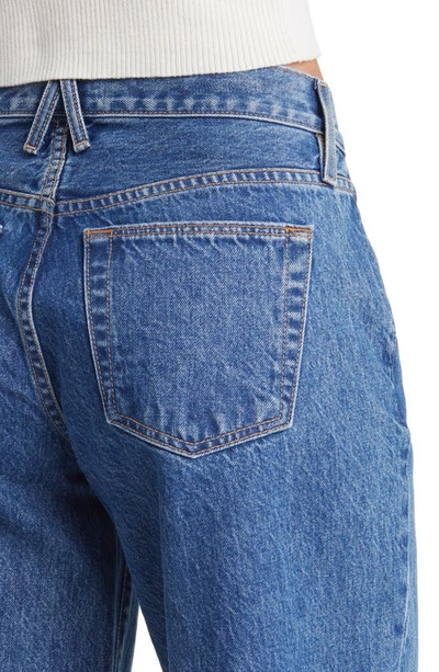 Slvrlake Mica High Waist Wide Leg Organic Cotton Jeans In Sweet Memory