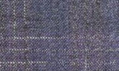 Shop Emporio Armani Plaid G-line Virgin Wool Blend Sport Coat In Blue
