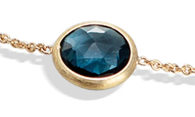 Marco Bicego 18k Yellow Gold Jaipur Mixed Blue Topaz Long Necklace, 34 In Yellow Gold