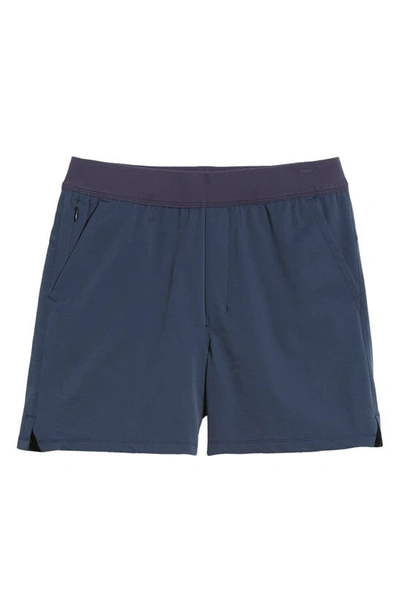 Shop Public Rec Flex 5-inch Golf Shorts In Navy