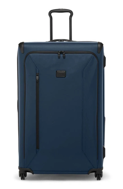 Shop Tumi Aerotour Extended Trip Expandable 4-wheel Packing Case In Navy
