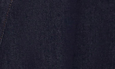 Wash Lab Denim Selma Pieced Asymmetric Denim Maxi Skirt In Raw Denim