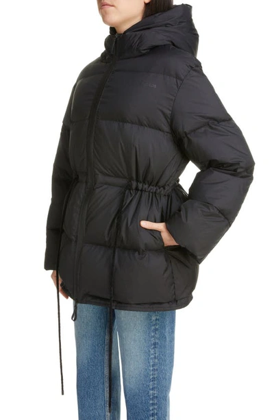 Shop Acne Studios Orsa Recycled Nylon Ripstop Down Puffer Jacket In Black