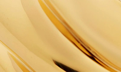 Monica Vinader Gold Swirl Ring In 18ct Gold Vermeil