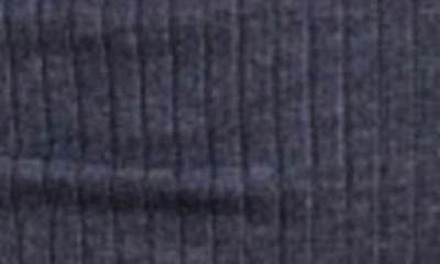 Shop Maje Risnap Long Sleeve Rib Sweater Dress In Grey