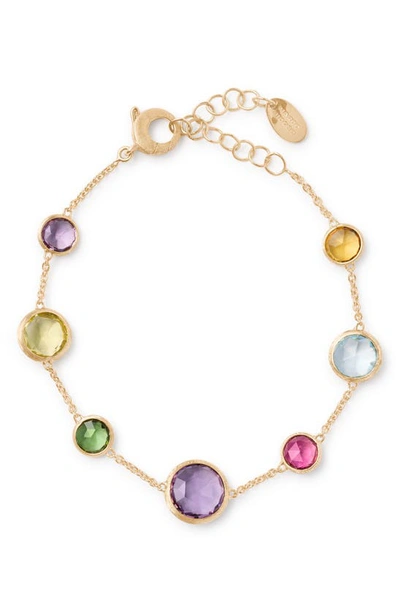 Shop Marco Bicego Jaipur Collection Semiprecious Stone Bracelet In Yellow Gold