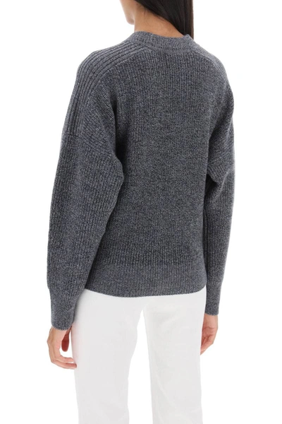 Shop Isabel Marant Étoile Isabel Marant Etoile 'blow' Merino Wool Sweater In Grey