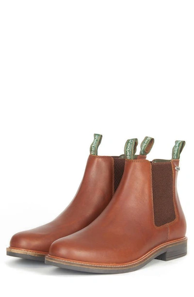 Barbour Farsley Chelsea Boot In Teak