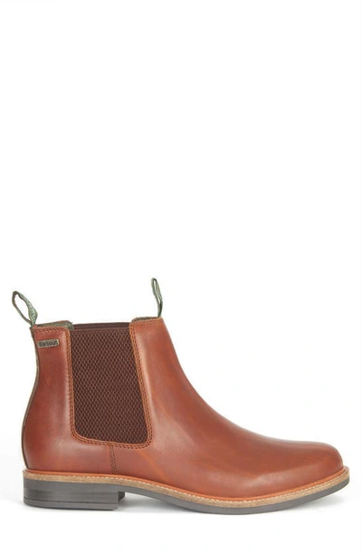 Barbour Farsley Chelsea Boot In Teak