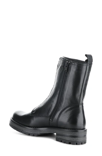 Shop Bos. & Co. Patrai Waterproof Bootie In Black Feel Leather