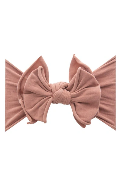 Baby Bling Fab-bow-lous Headband In Putty