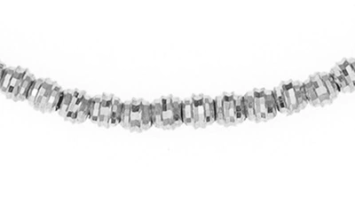 Shop Adina Reyter Bead Chain Necklace In Sterling Silver